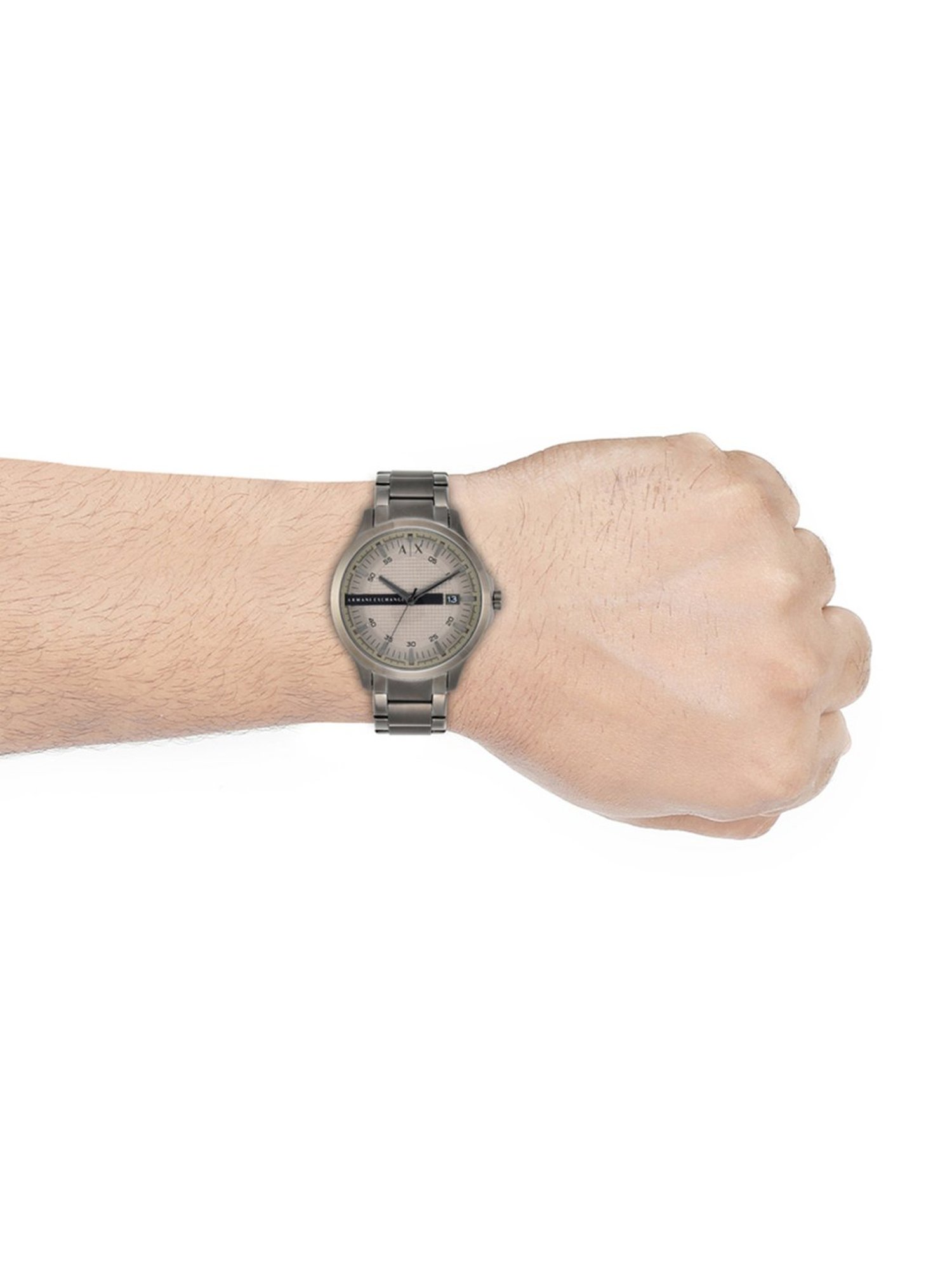 Armani Exchange Gun-Metal Watch AX2194