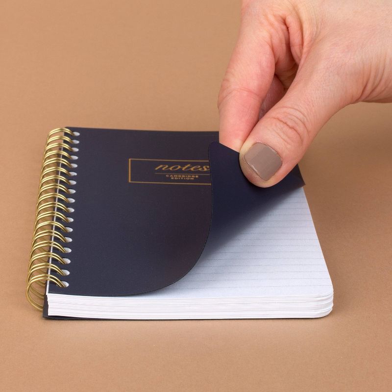 80 sheet 1 Subject Spiral Notebook Work Style Pocket Navy - Cambridge