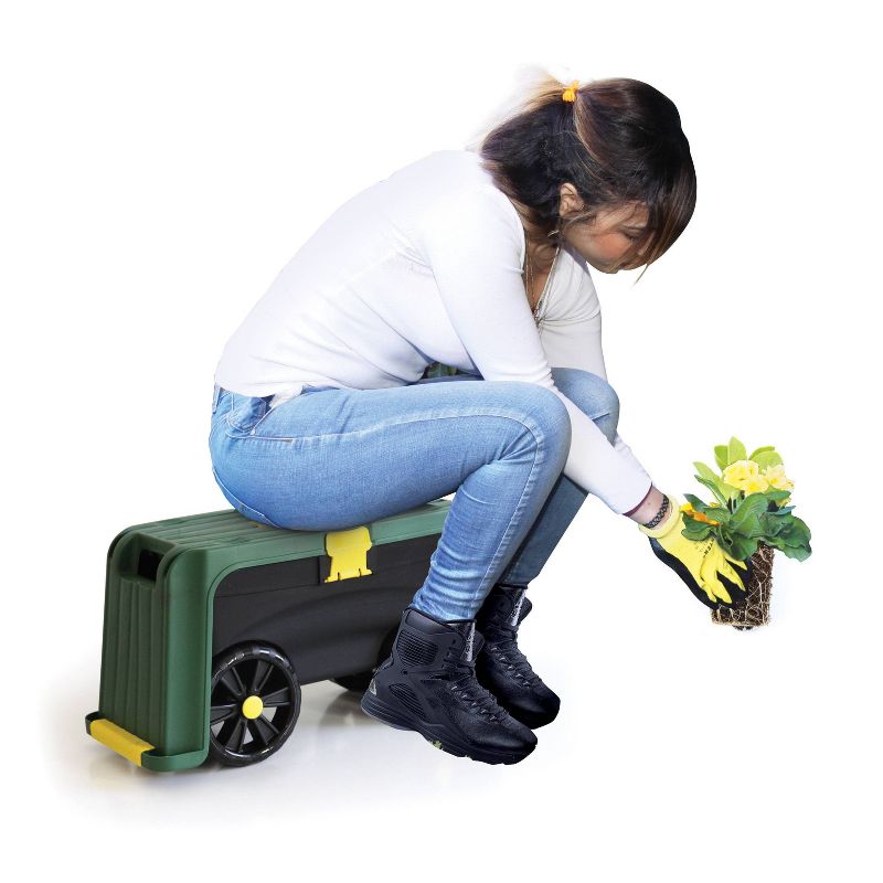 Miracle-Gro 23" Roll N' Kneel 4-in-1 Garden Kneeler