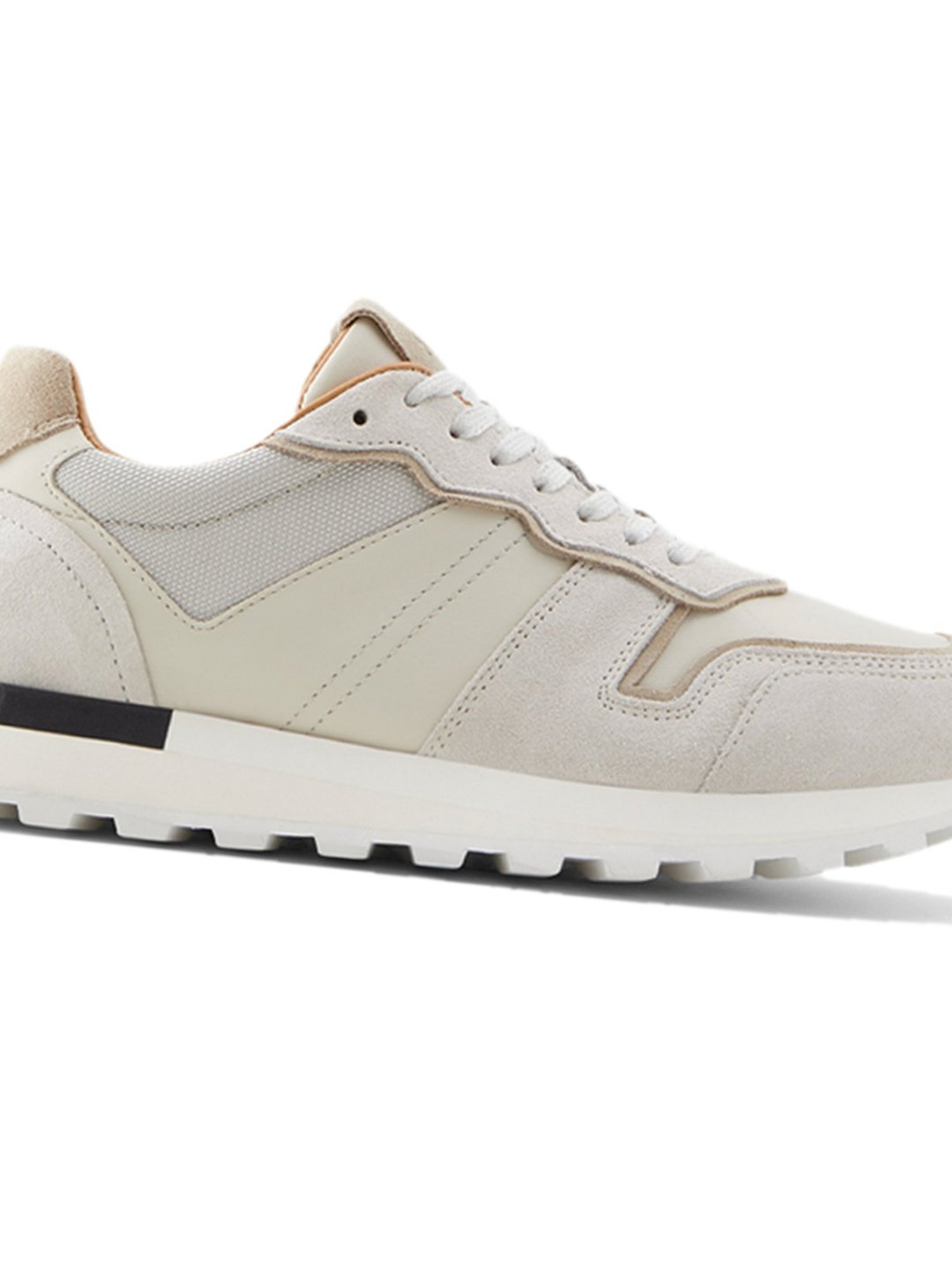 Aldo Men's White Casual Sneakers