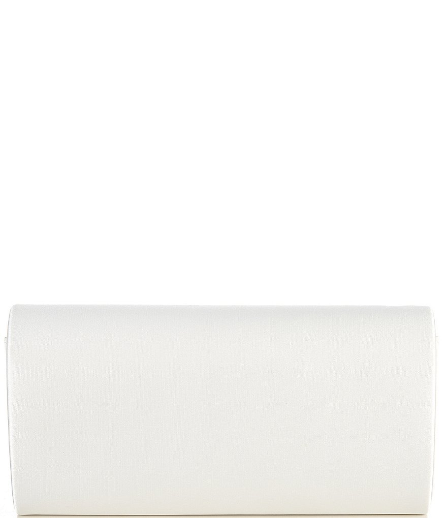 Kate Landry Satin Rhinestone Trim Clutch Bag