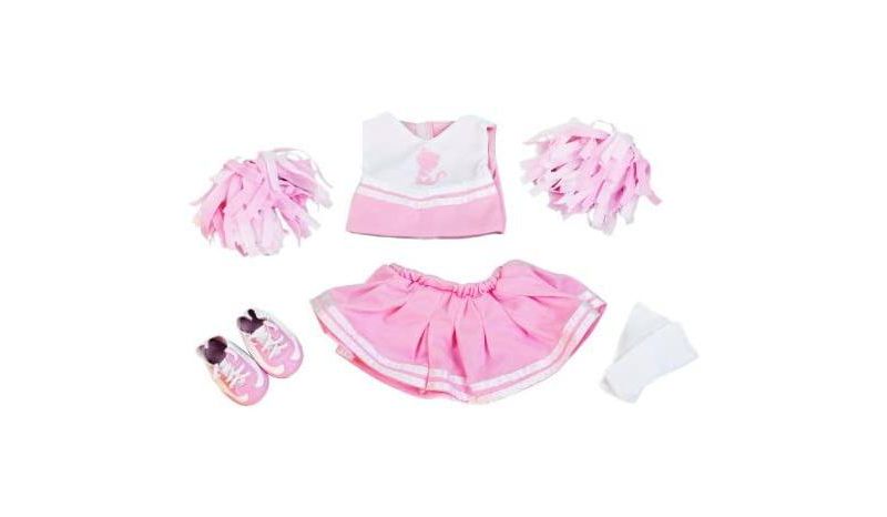 Dress Along Dolly Cheerleader Outfit for American Girl Doll