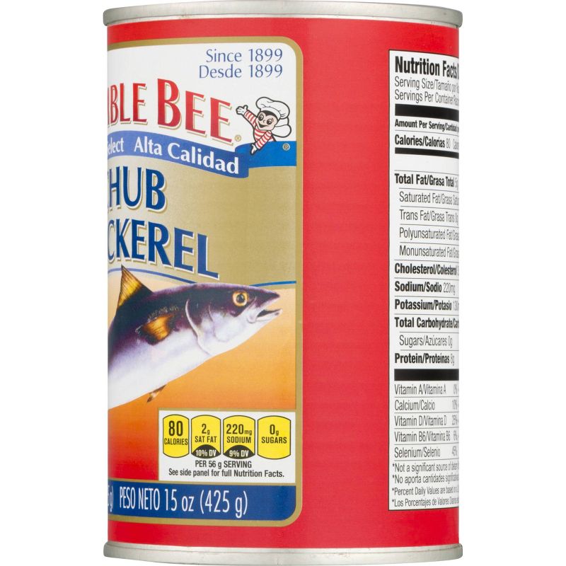 Bumble Bee Chub Mackerel - 15oz