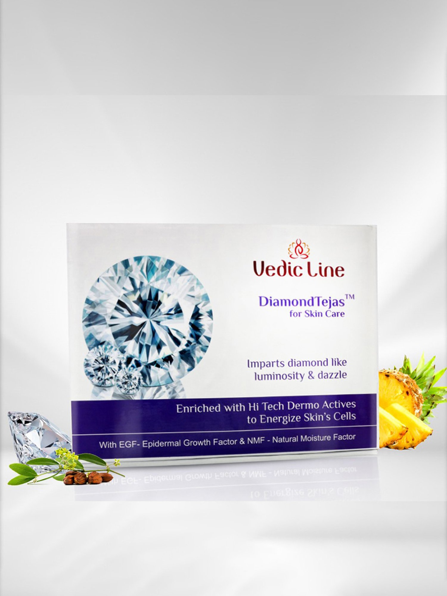 VEDIC LINE Diamond Tejas Facial Kit for Skin Care