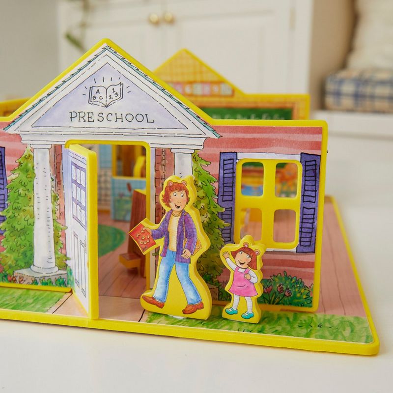 Storytime Toys D.W.'s First Day of Preschool 3D Puzzle - Book and Toy Set - 3 in 1 - Book, Build, and Play