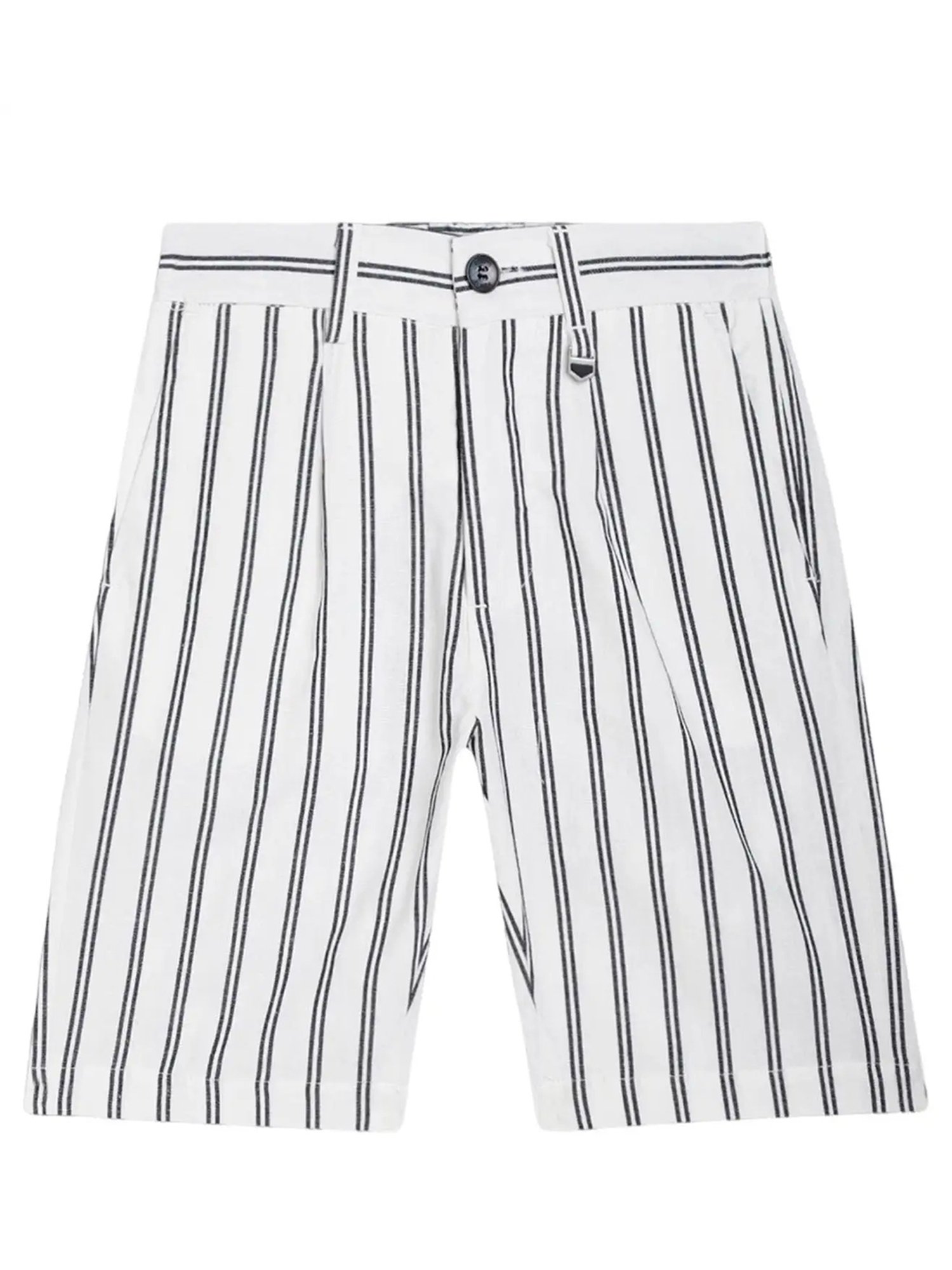 Antony Morato Kids White Striped  Shorts