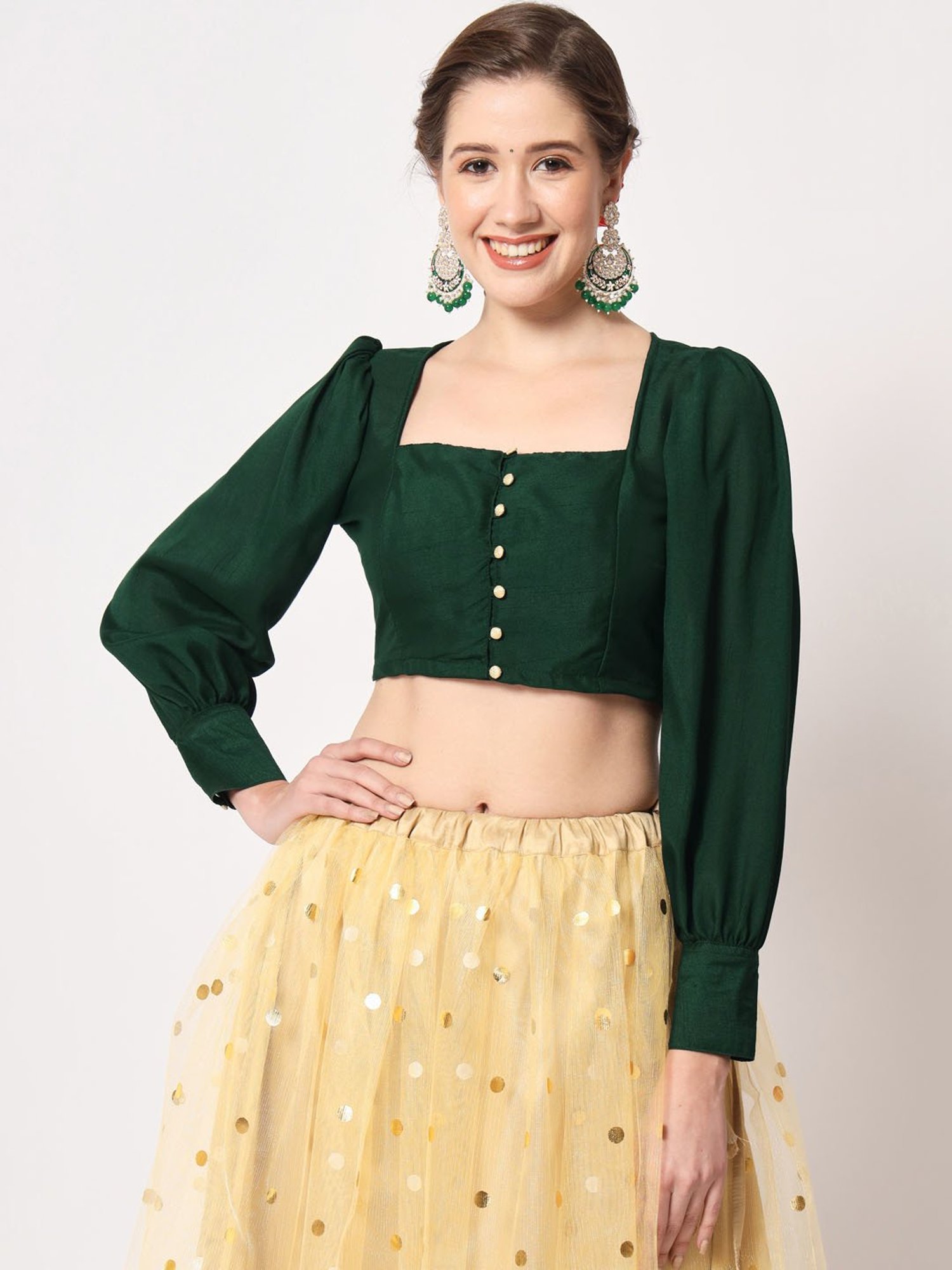 studiorasa Green Blouse