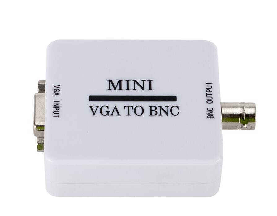 Mini HD 1080P VGA to BNC Video Converter Box Composite VGA to BNC Adapter Conversor Digital Switcher Box For HDTV Monitor