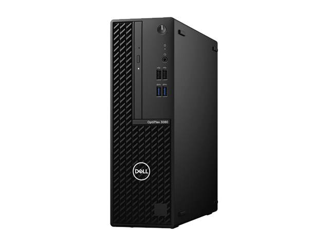 DELL Desktop Computer OptiPlex 3080 8RMDH Intel Core i5 10th Gen 10500 (3.10 GHz) 16 GB DDR4 256 GB PCIe SSD Intel UHD Graphics 630 Windows 10 Pro 64-bit
