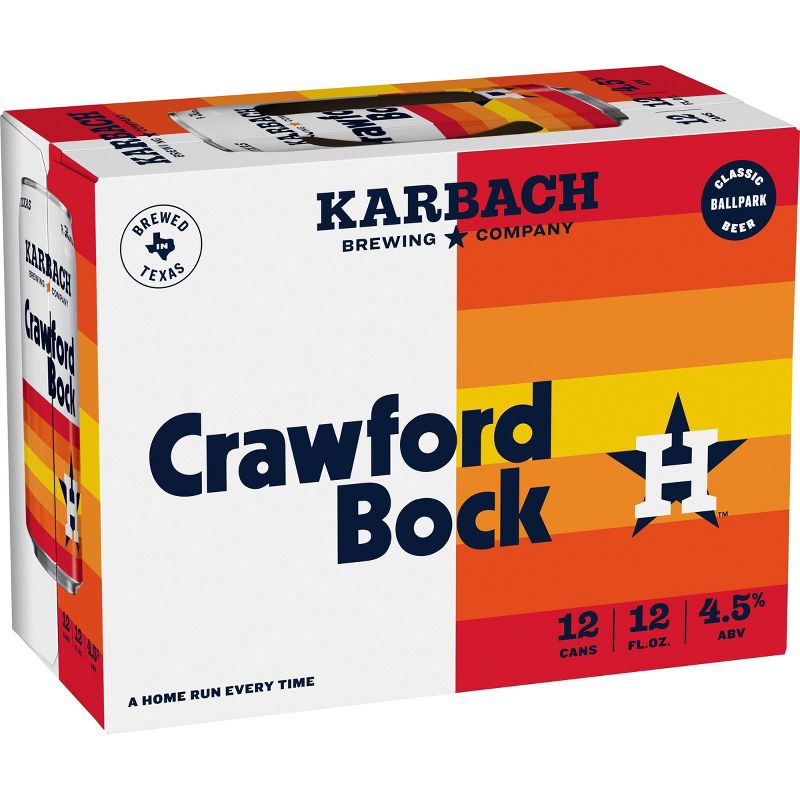 Karbach Crawford Bock Beer - 12pk/12 fl oz Can