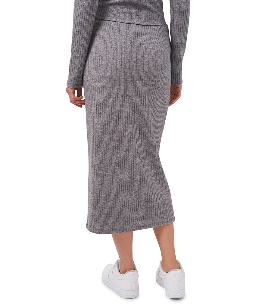 1. STATE Rib Knit Midi Coordinating Pencil Skirt