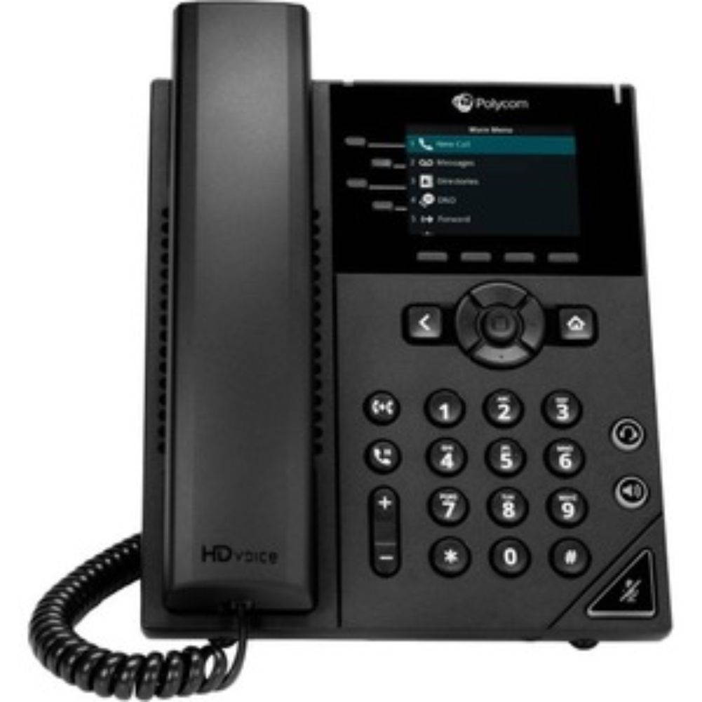 Poly 250 Ip Phone - Corded - Corded - Desktop Wall Mountable