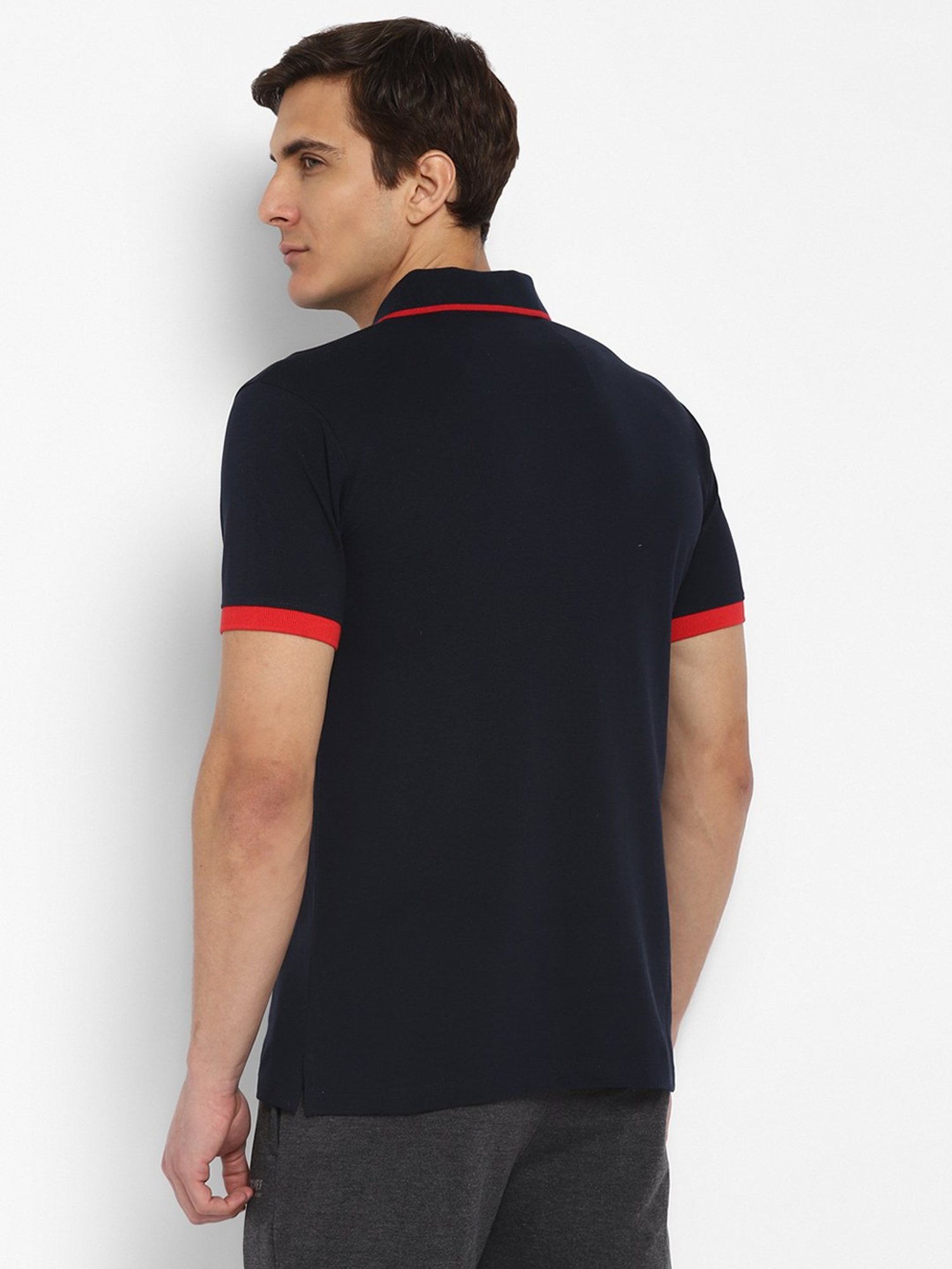 OFF LIMITS Navy Short Sleeves Polo T-Shirt