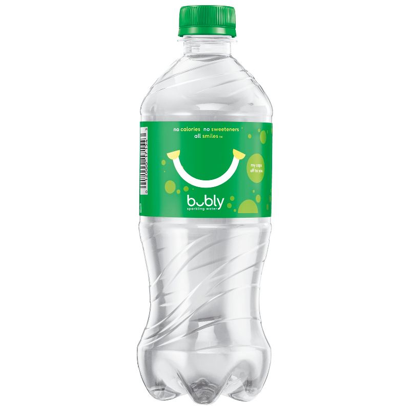 bubly Lime Enhanced Water - 20 fl oz Bottle