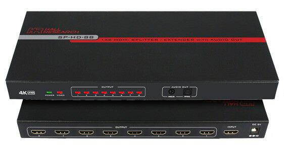 Hall Research SP-HD-8B 8 Channel HDMIVideo Splitter & Extender