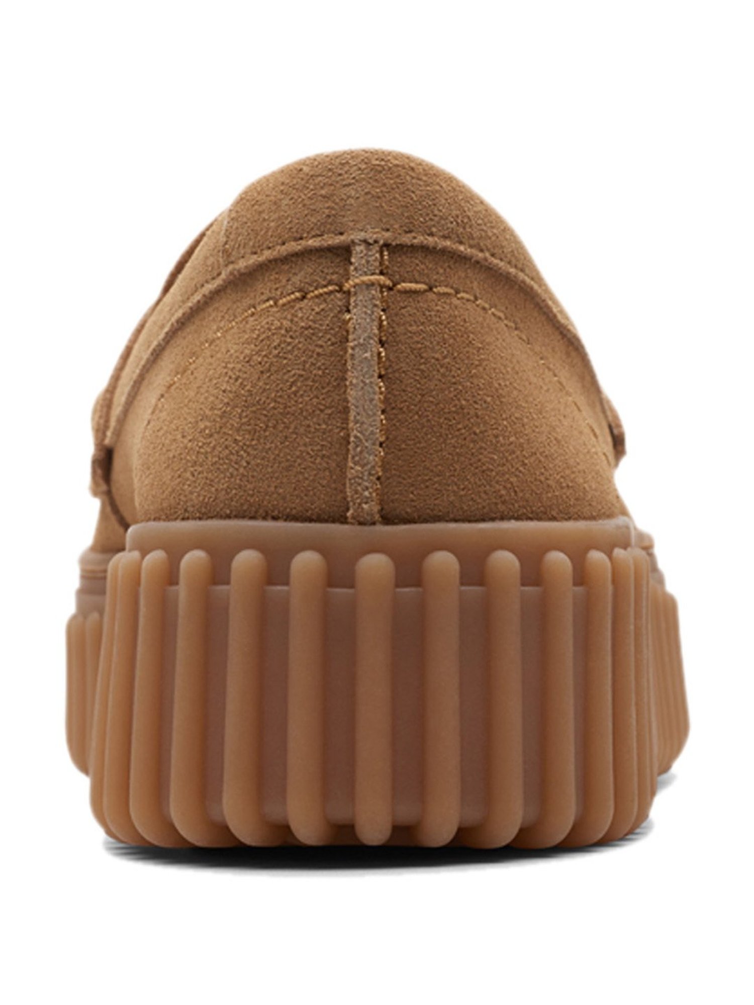 Clarks Women's Torhill Penny Tan Wedge Loafers