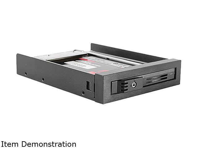iStarUSA T-35K25V-SA 3.5" to 1x 2.5" SATA I/II/III Trayless Hot-Swap Cage with Anti-vibration