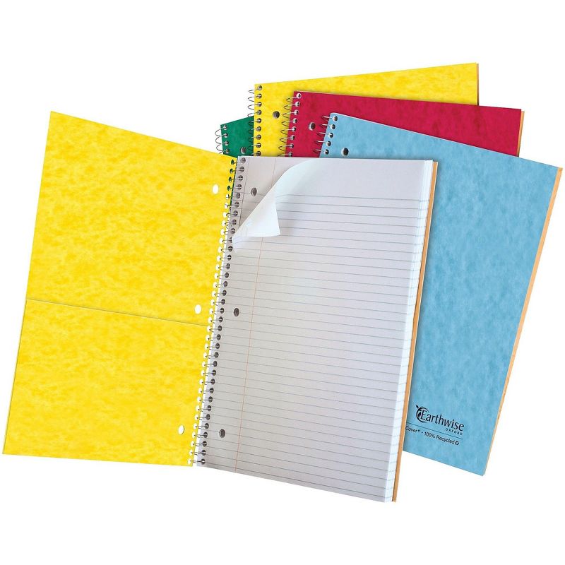 Oxford Earthwise Recycled 1-Subject Notebook, 9 25-419R