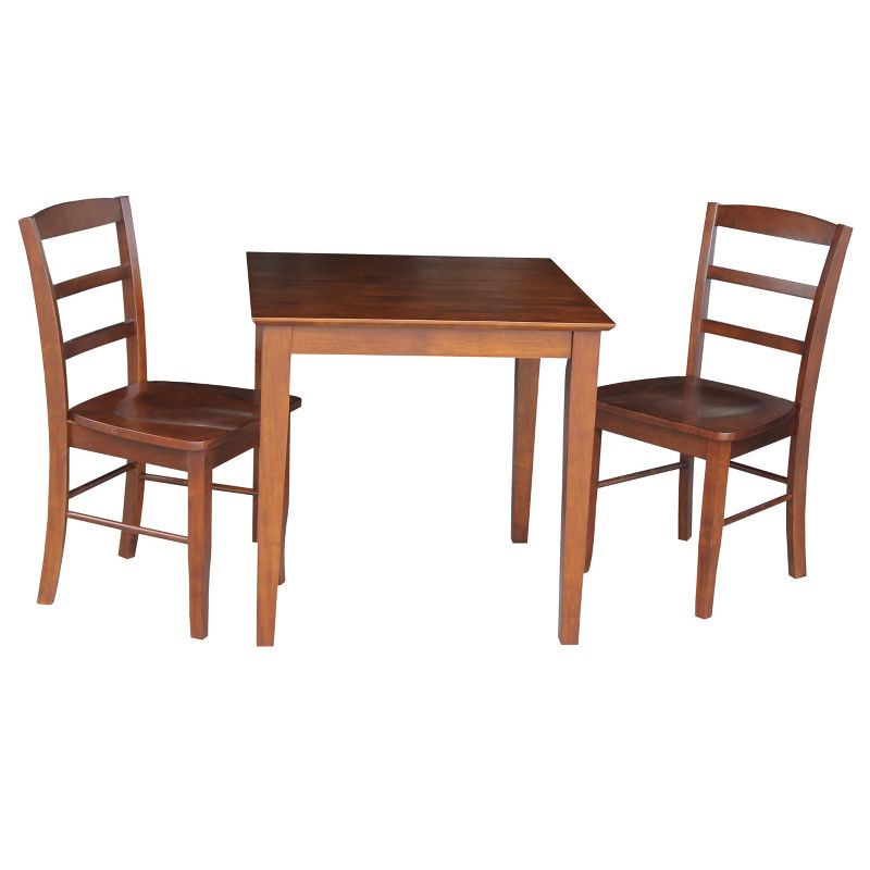 5pc Coya Rustic Bar Height Dining Set Natural - HOMES: Inside + Out