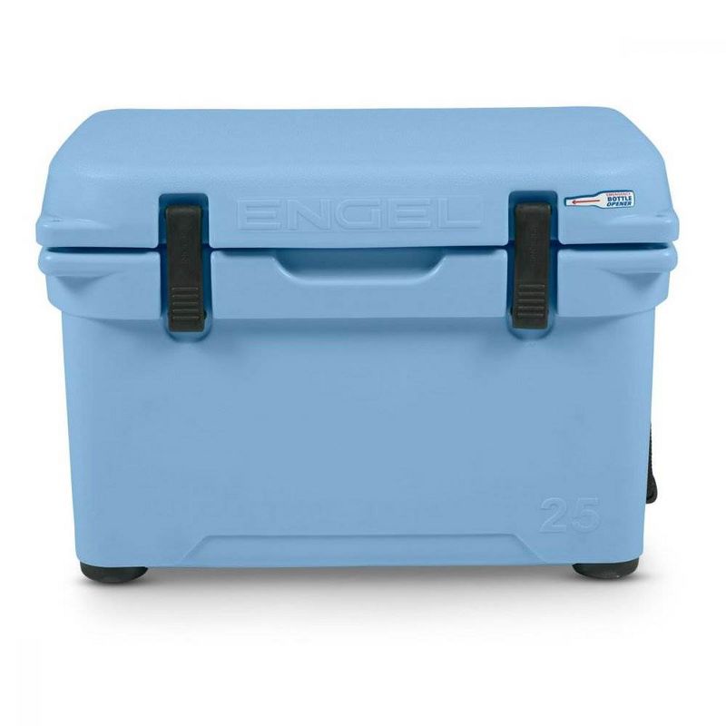 Engel 5.2 Gallon 24 Can 25 High Performance Roto Molded Ice Cooler, Arctic Blue