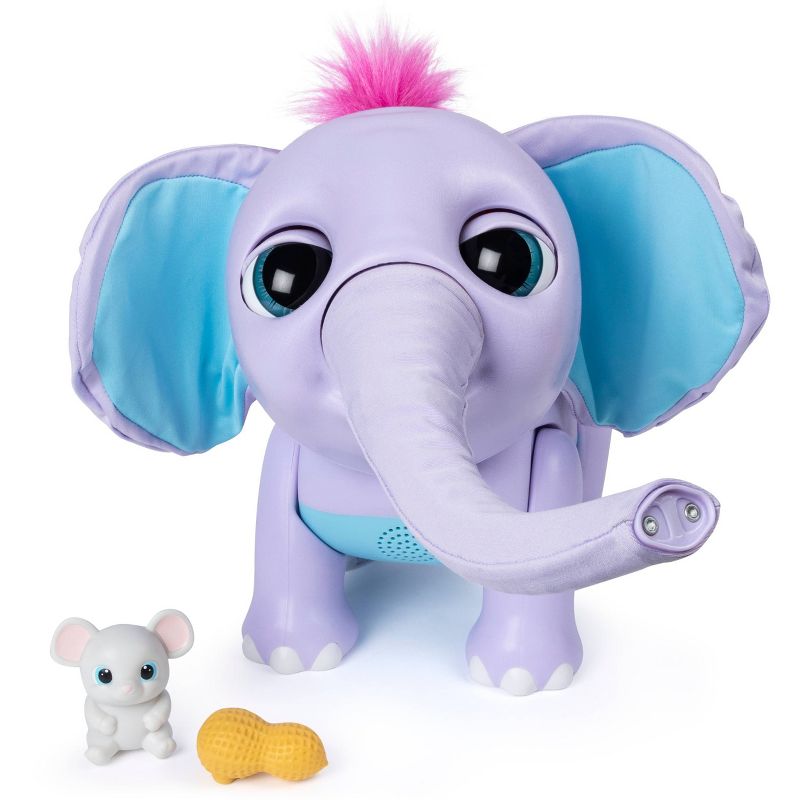 Wildluvs - Juno Interactive Baby Elephant with Moving Trunk
