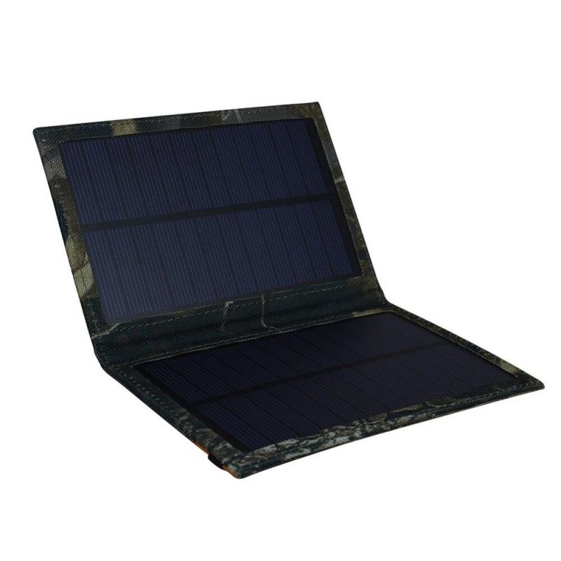 Portable Solar Power Bank 3W Foldable Portable Powerbank Cell USB Solar Panel Charger For Iphone Samsung LG HTC Battery