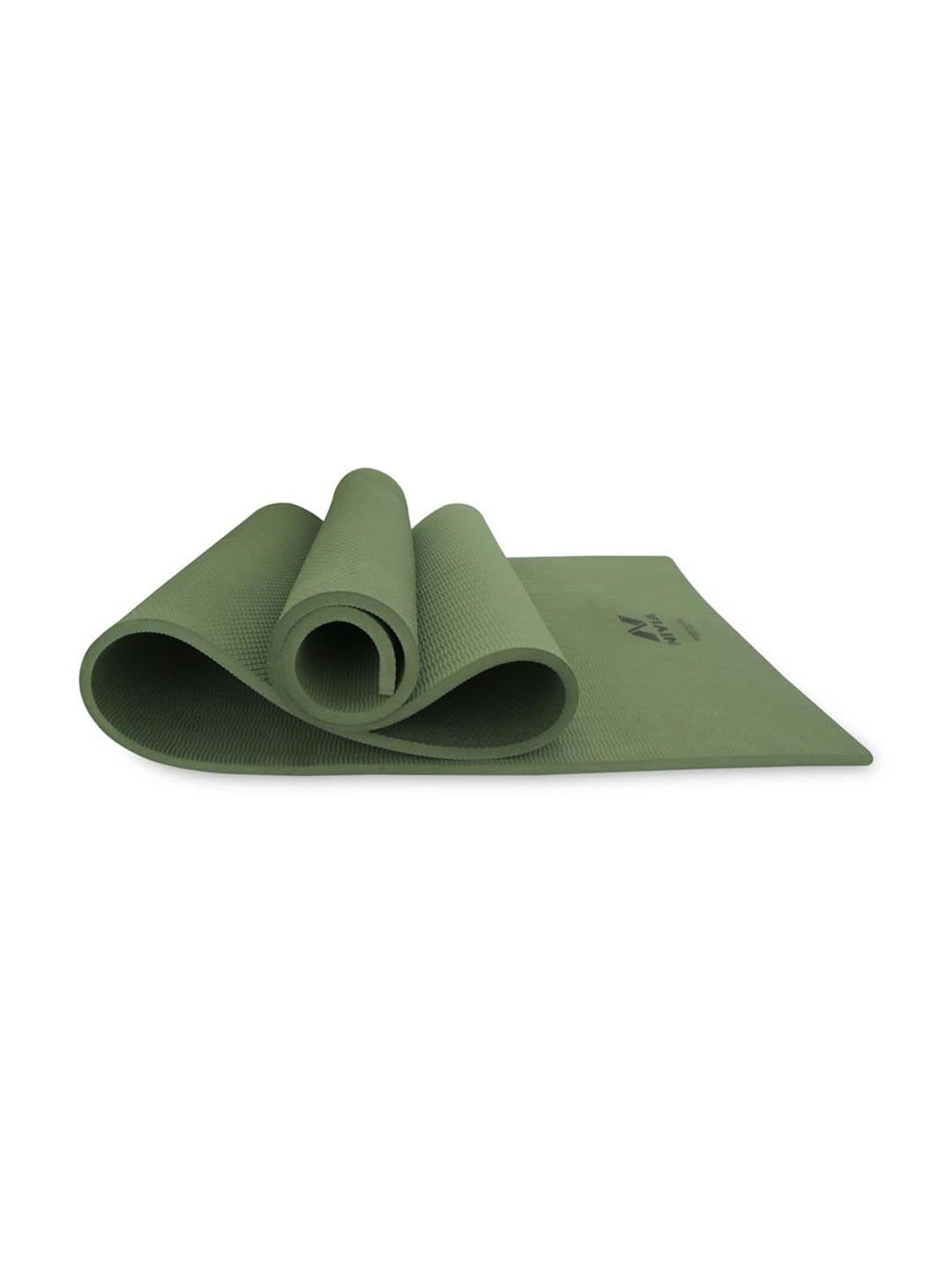 Nivia Green Anti-Skid Yoga Mat (10mm)