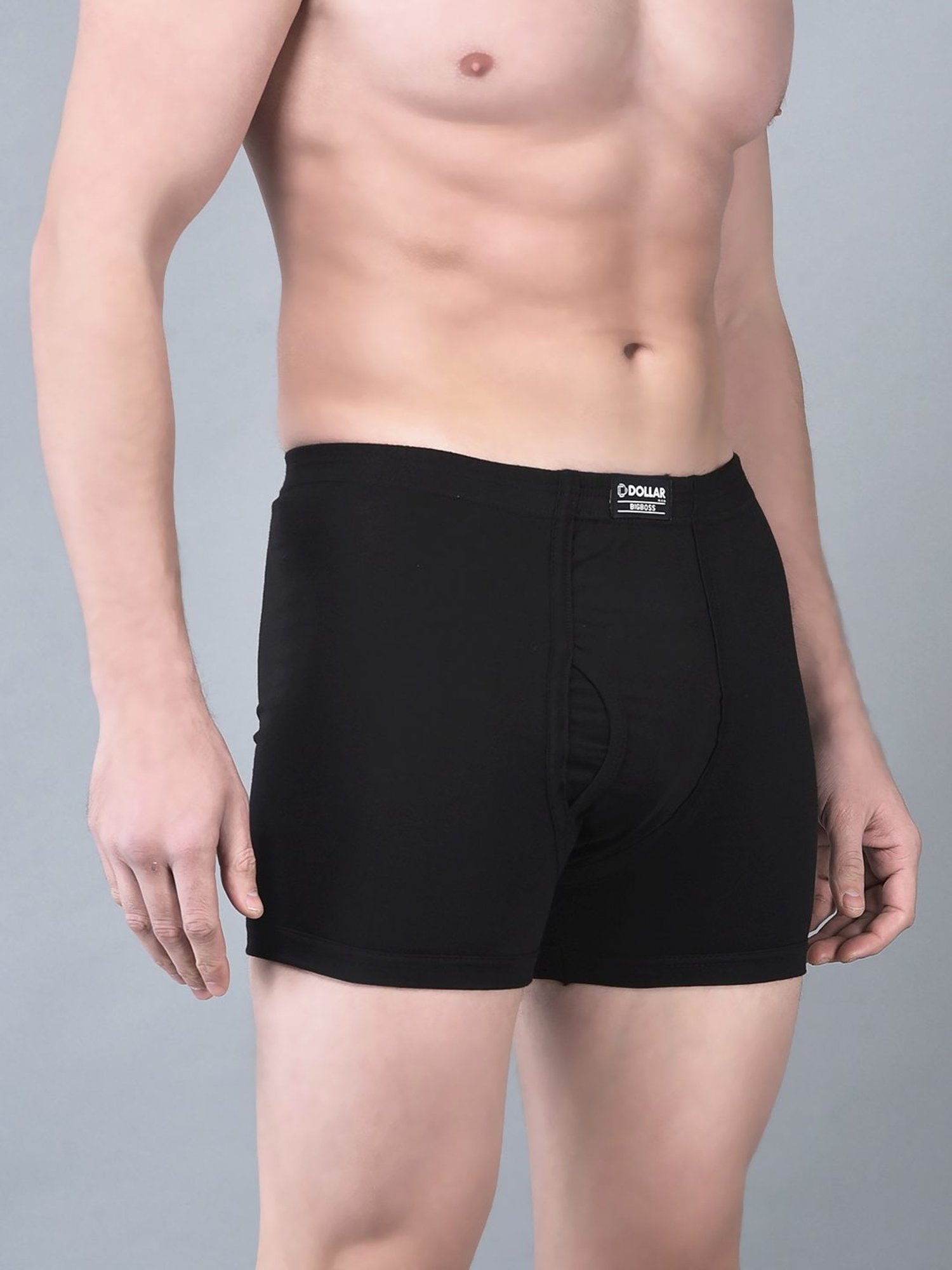 Dollar Bigboss Assorted Cotton Regular Fit Trunks - Pack Of 3