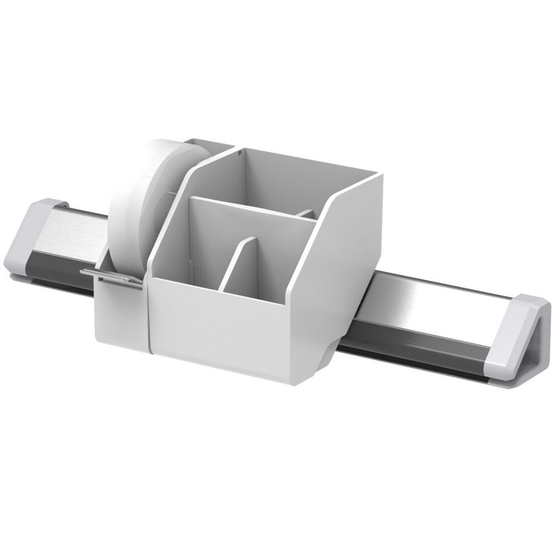 Bostitch Konnect 3-Piece Desk Organizer & Cable KT-KIT1-WHITE