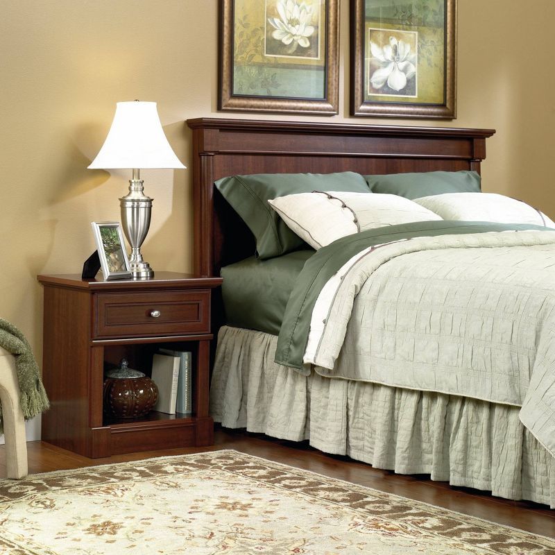 Palladia Nightstand Dark Cherry - Sauder