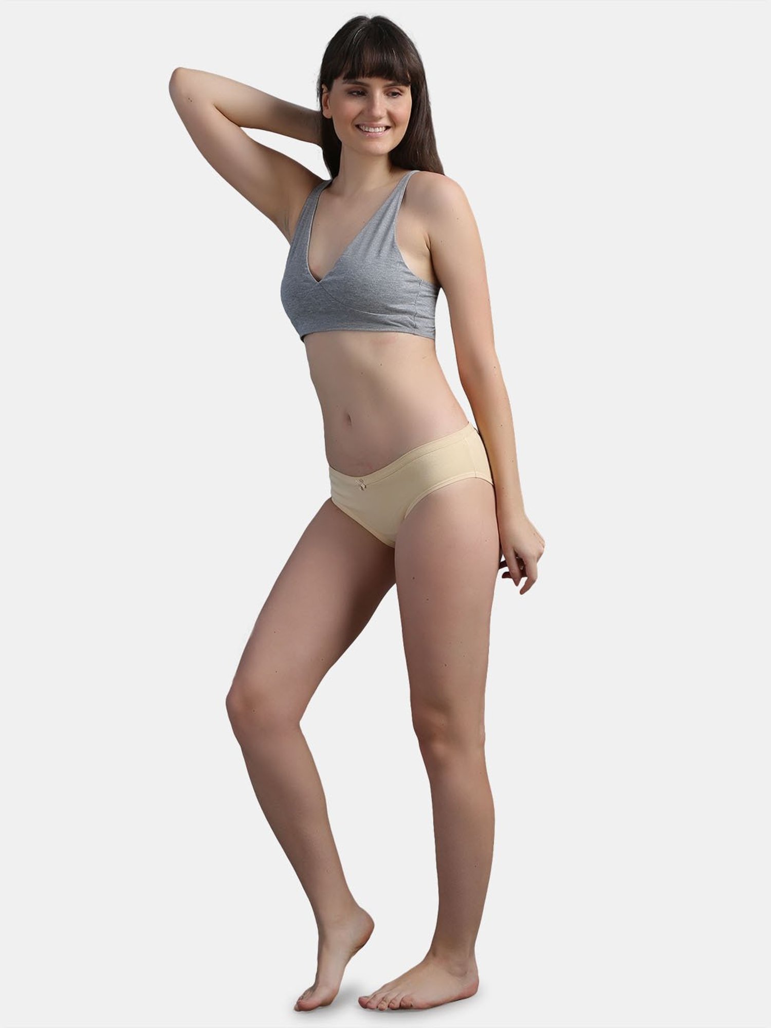 N-Gal Beige Hipster Panty