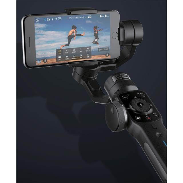 Zhiyun Smooth 4 3-Axis Handheld Gimbal Stabilizer for Smartphones, Black