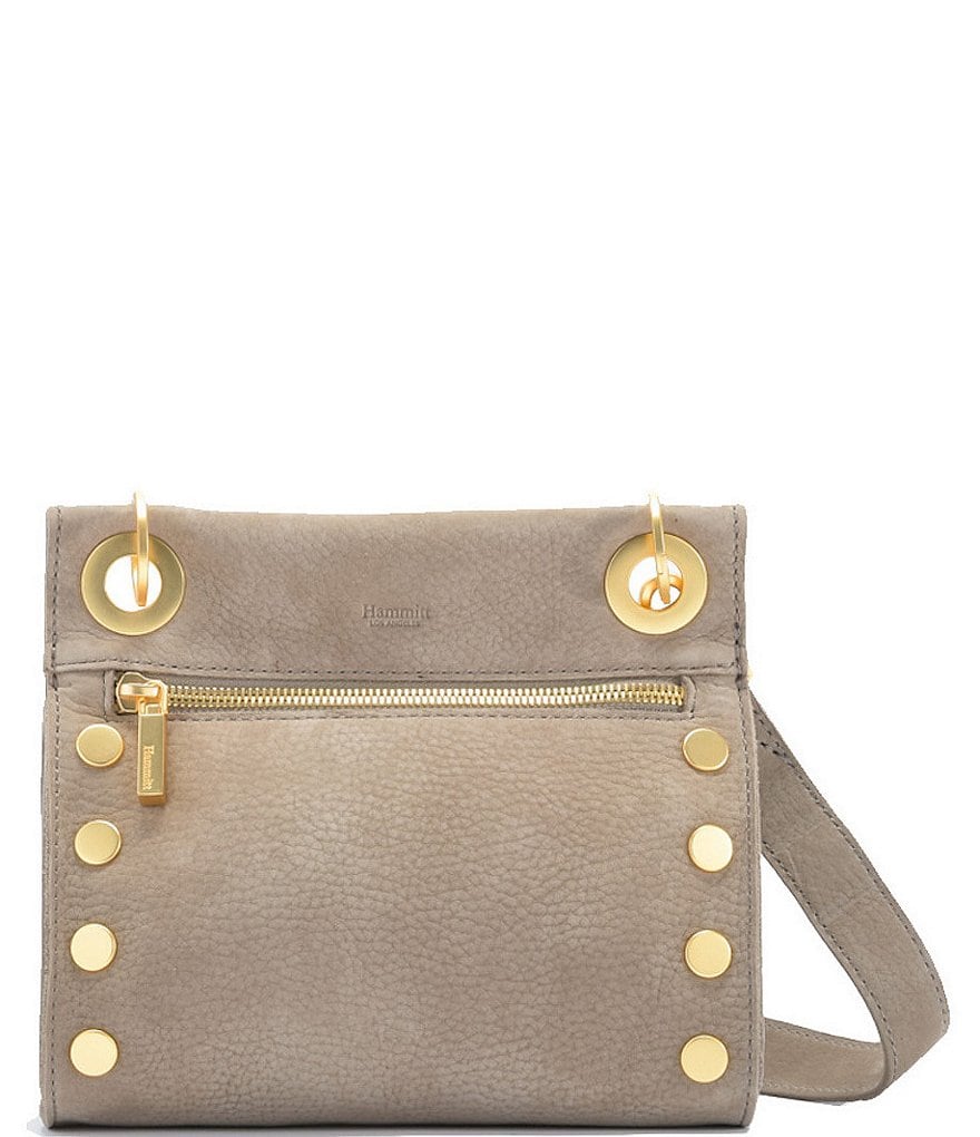 Hammitt Tony Grommet Studded Leather Crossbody Bag