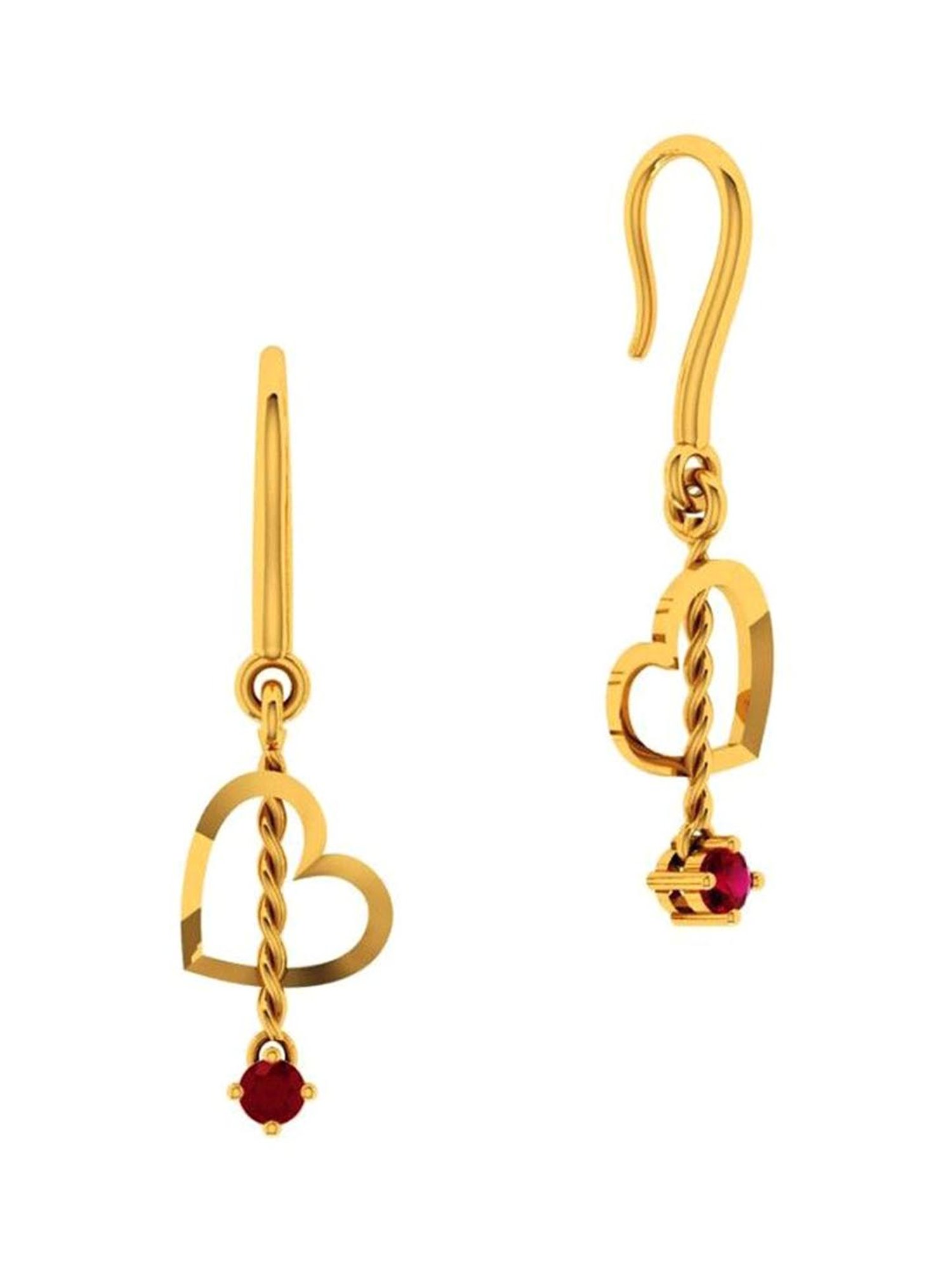 P.C. Chandra Jewellers 18k Gold Earrings for Women