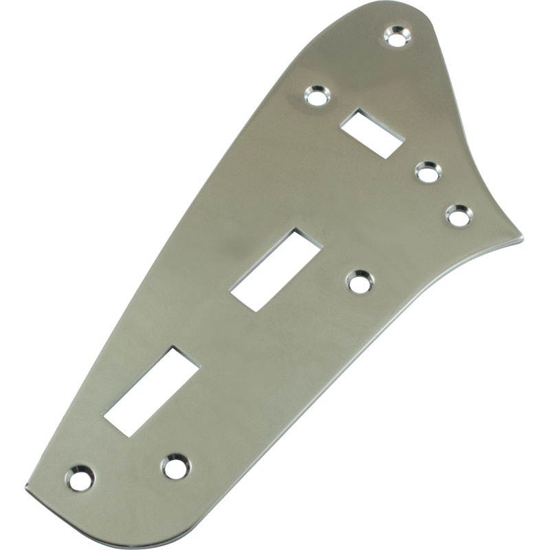 Control Plate, Jaguar Style, Preset, Chrome