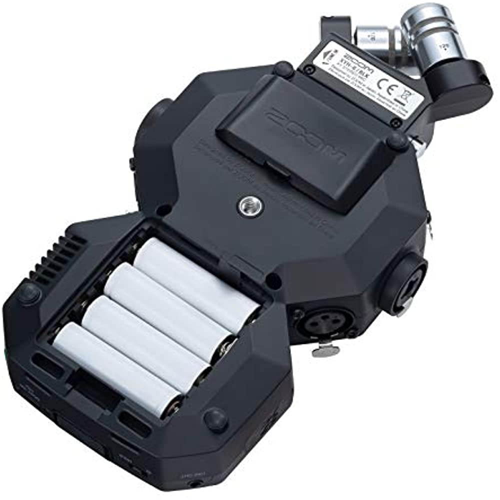 Zoom H8 12-Track Portable Recorder, Stereo Microphones, 6 Inputs, Touchscreen Interface, USB Audio Interface, Battery Powered, for Stereo/Multitrack Audio for Video, Podcasting, and Music