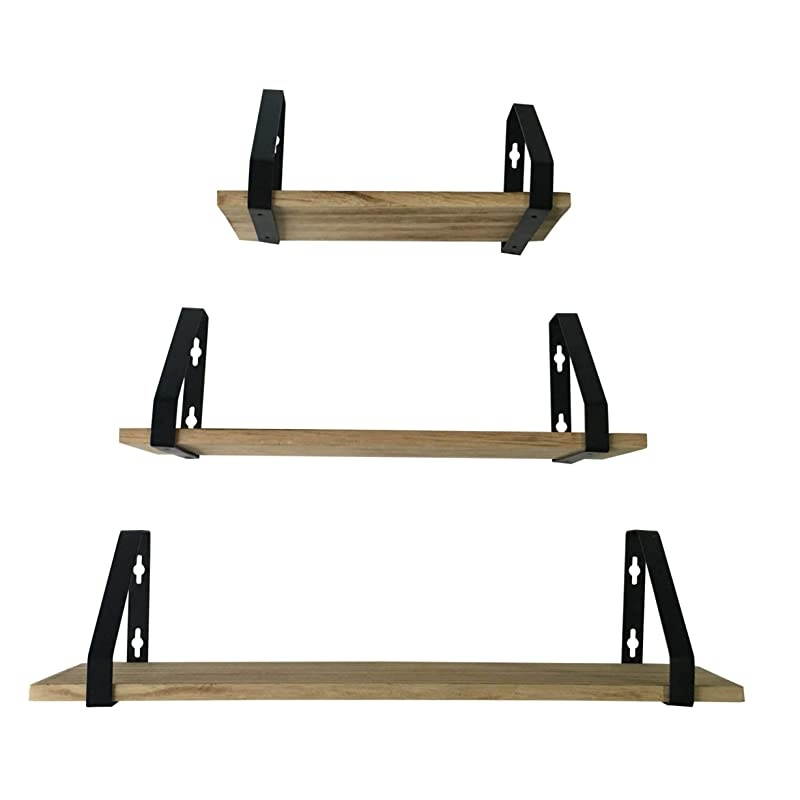 Floating Shelves Wall Mounted ShelvesWall Storage Shelves Display Rack for Bedroom Living Room Bathroom and More
