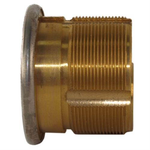 Maxtech B118DC-26D Satin Chrome US26D Solid Brass Replacement 1-1/8" Dummy Mortise Cylinder Lock