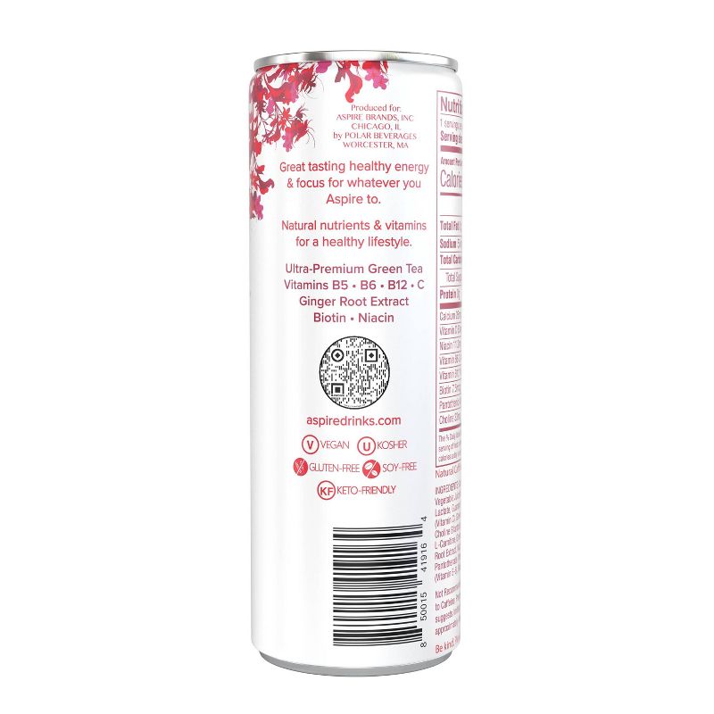 Aspire Cranberry Energy Drink - 12 fl oz Can