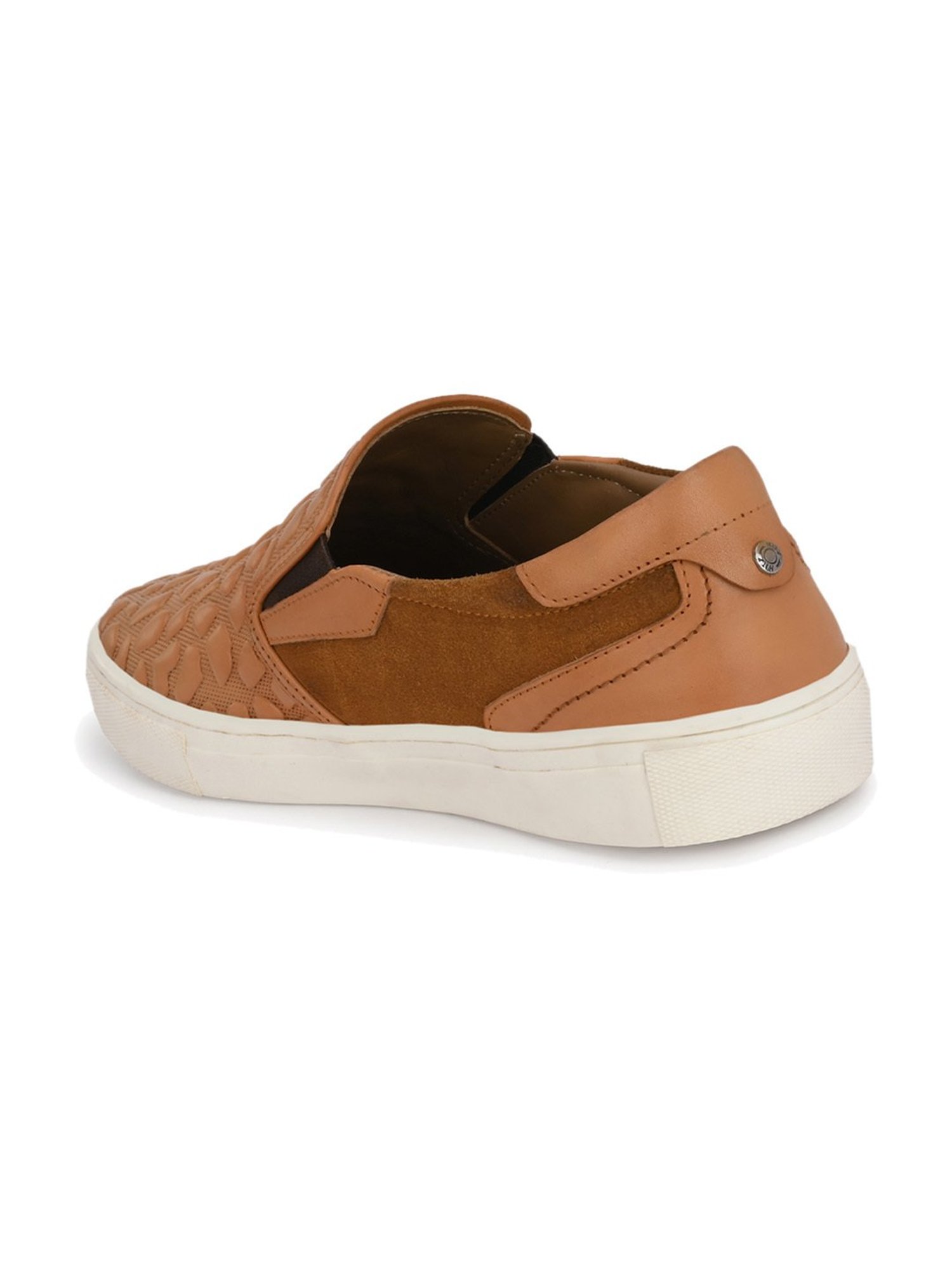 Hitz Men's Tan Casual Loafers