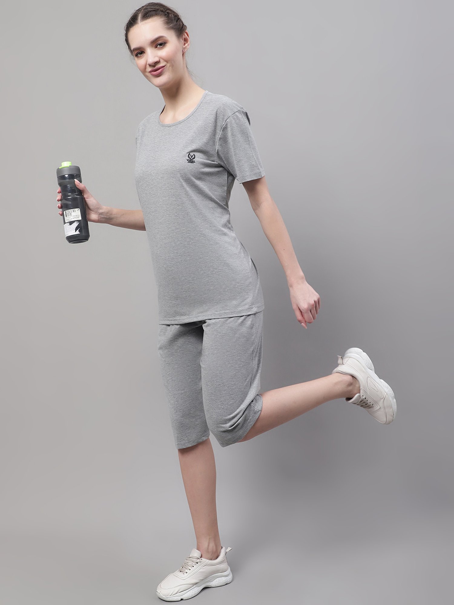 Vimal Jonney Grey Sports Set - Pack of 2