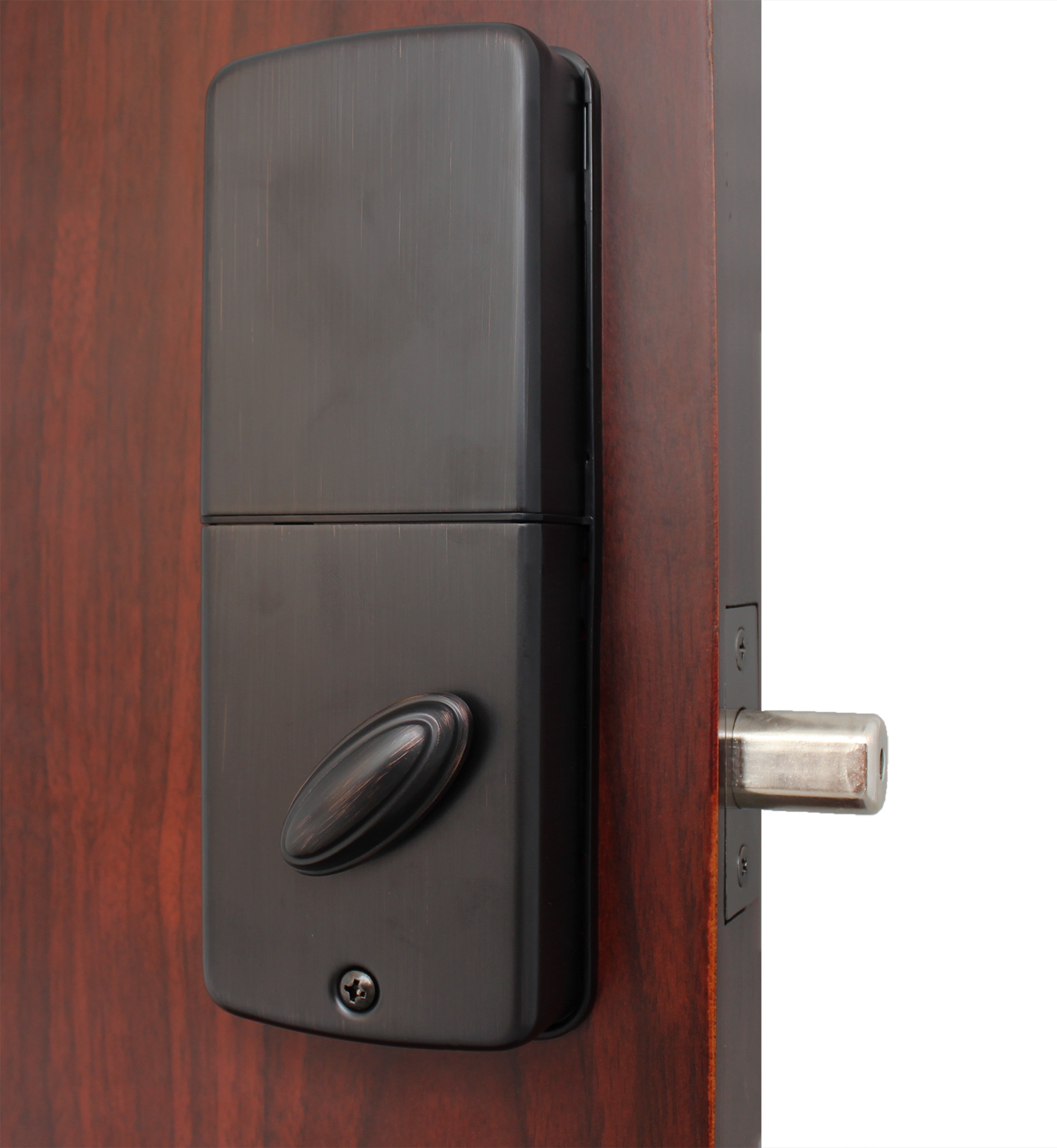 LockeyUSA EB915OIL Electronic Bluetooth Deadbolt with Keypad Access, iOS & Android, Oil Rubbed Bronze