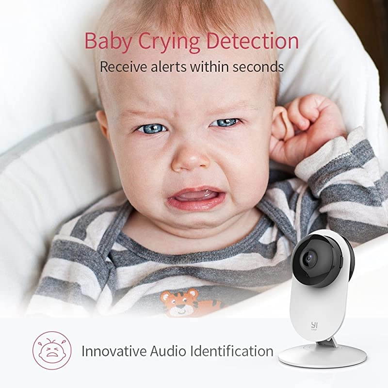 4pc Home Camera 1080p Wireless IP Security Surveillance System with Night Vision Baby Monitor on iOS Android App Cloud Service Available
