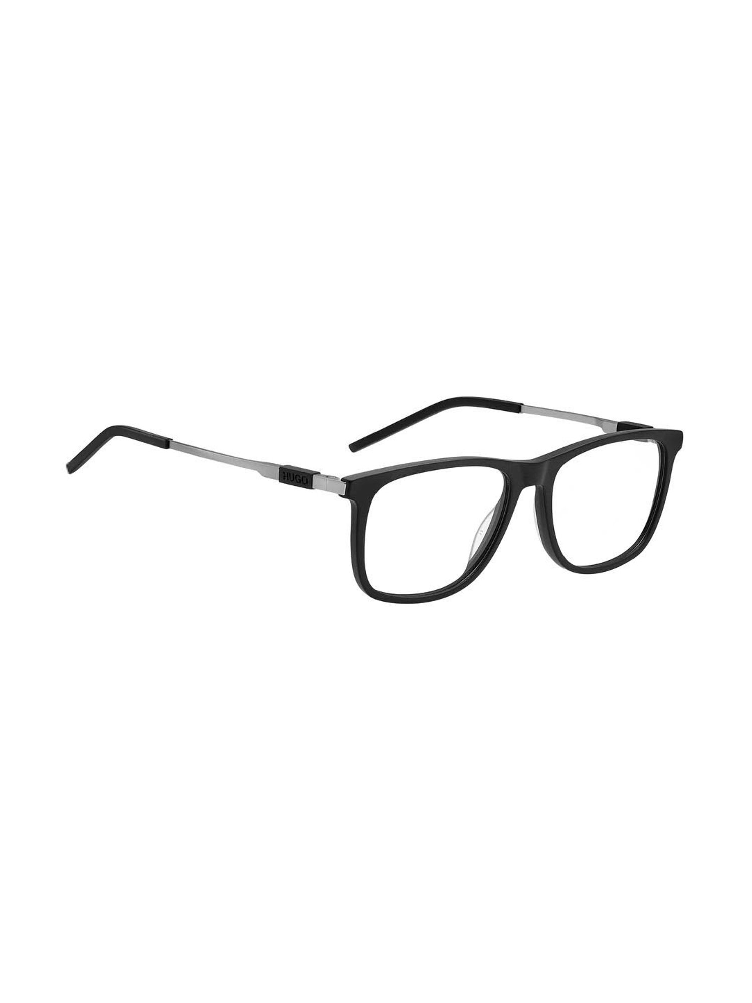 HUGO Black Square Eye Frames for Men