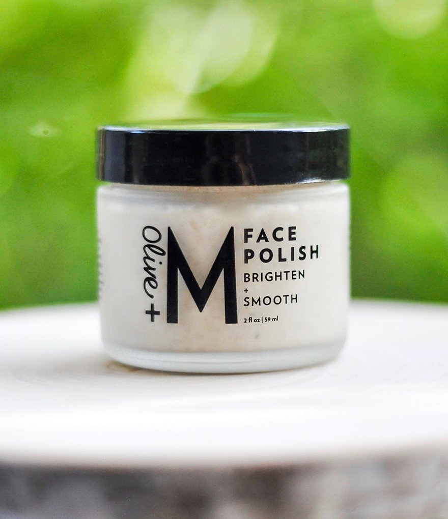 Olive + M Brighten & Smooth Face Polish, 2 oz.