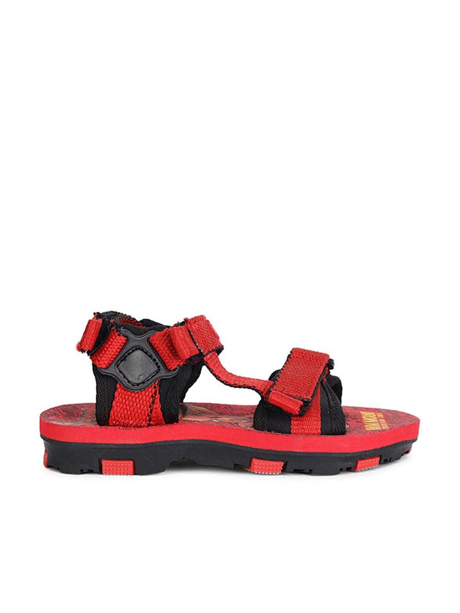 Disney by Bata Kids Red Floater Sandals