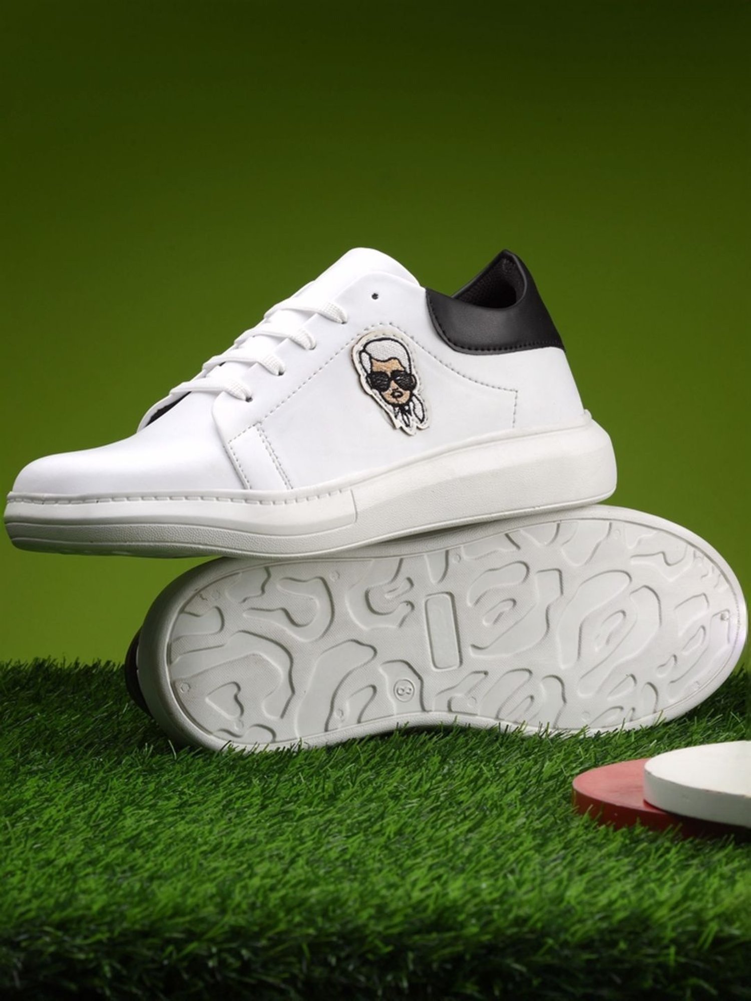 Giorgio Men's White Casual Sneakers