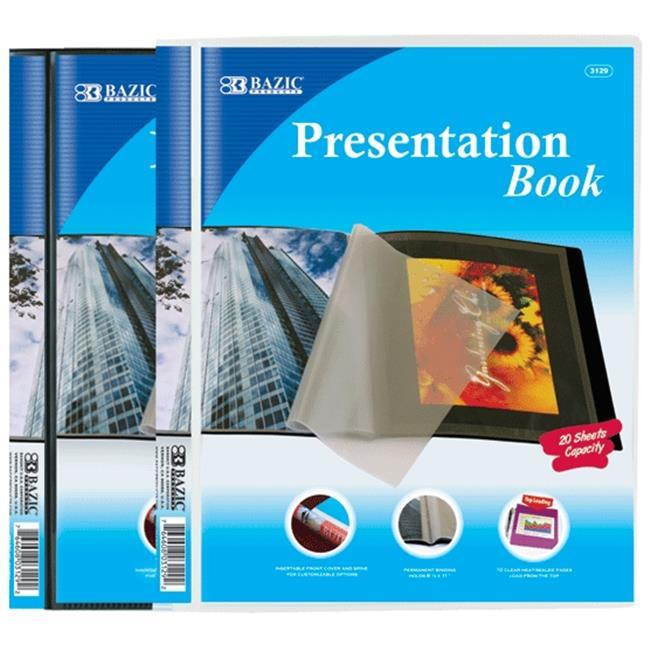 BAZIC 10-Pockets Presentation Book