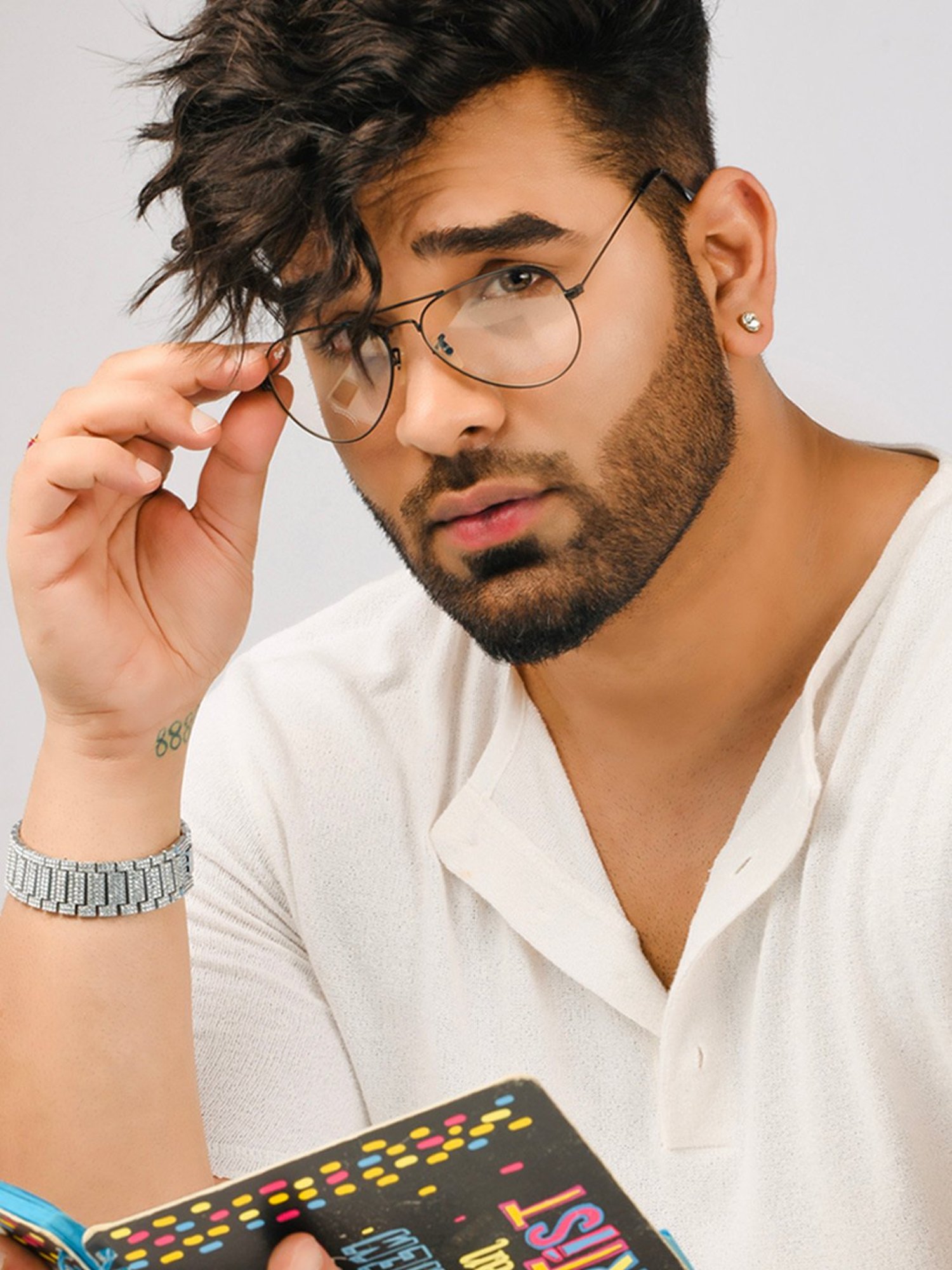 Resist Eyewear Clear Aviator UV Protection Unisex Sunglasses