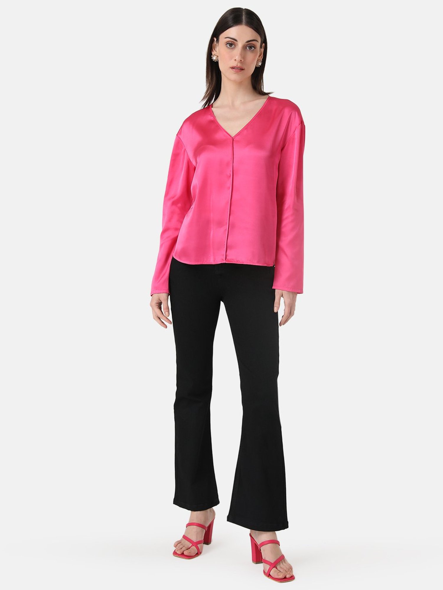 Kazo Classic V-Neck Top